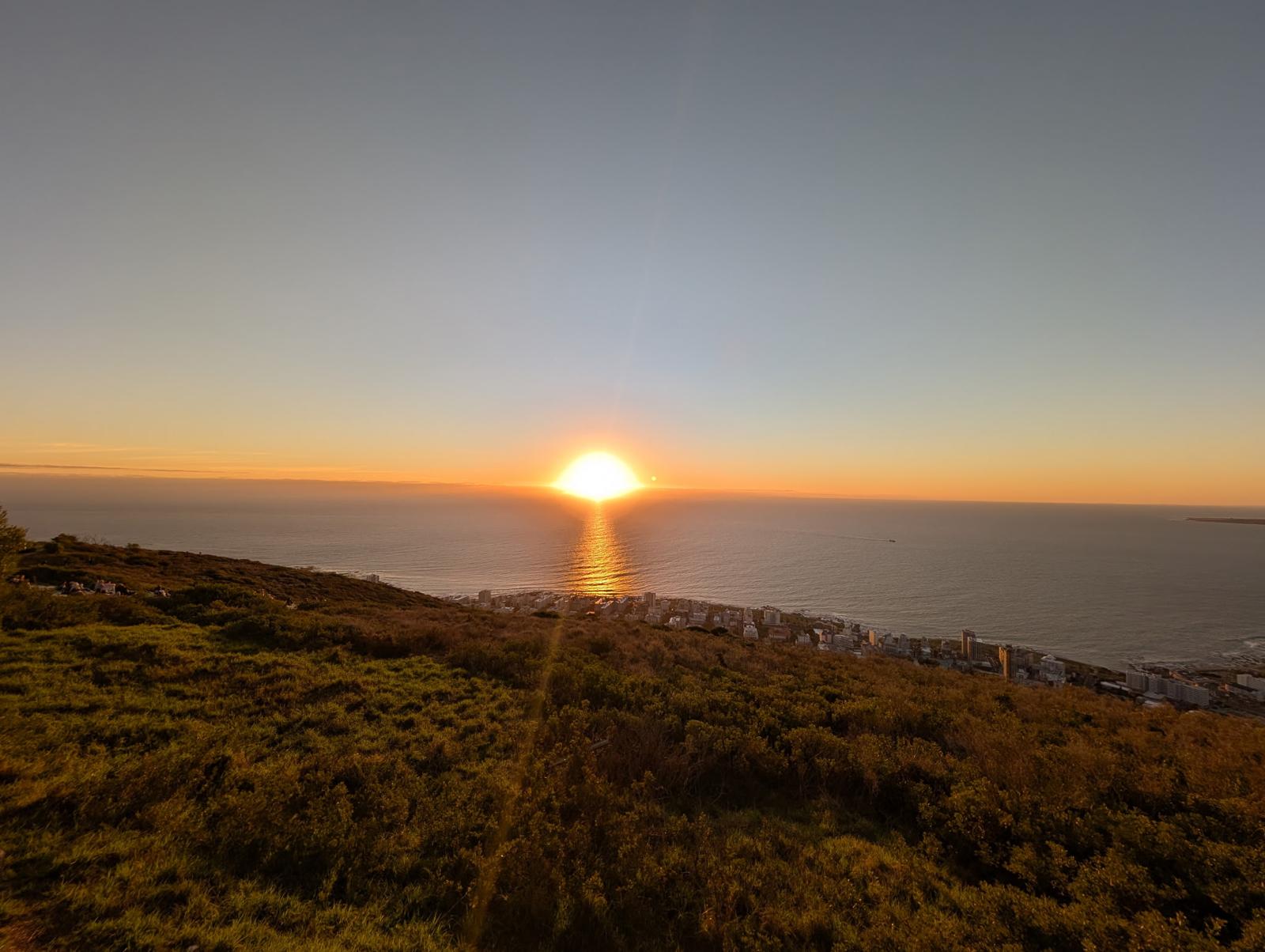 Sunset over the Eastern Cape