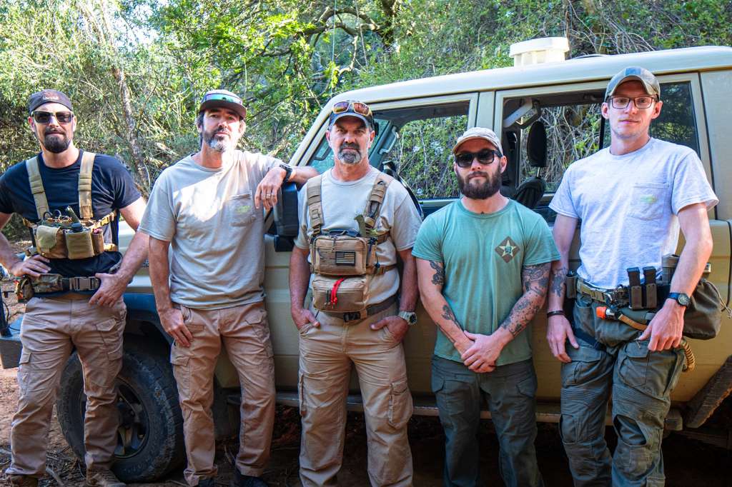 Veteran-led field team group photo