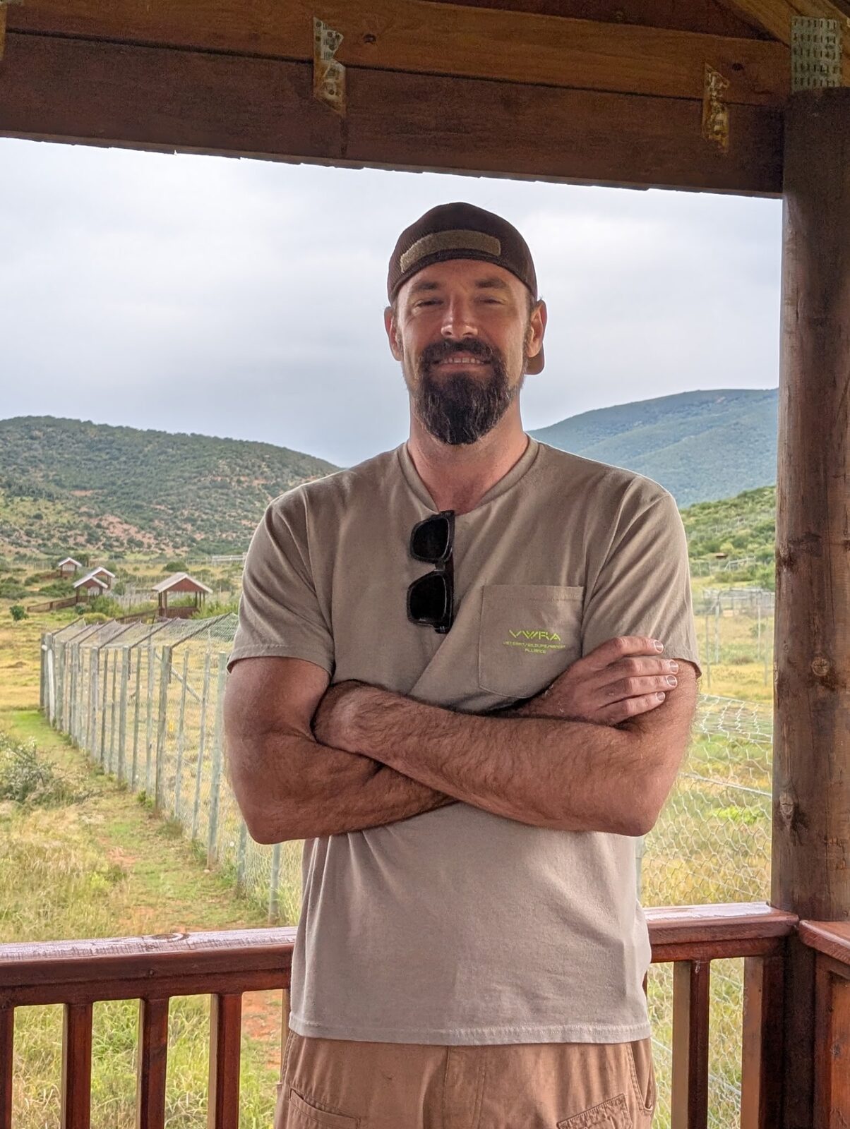 VWRA ranger at the boma
